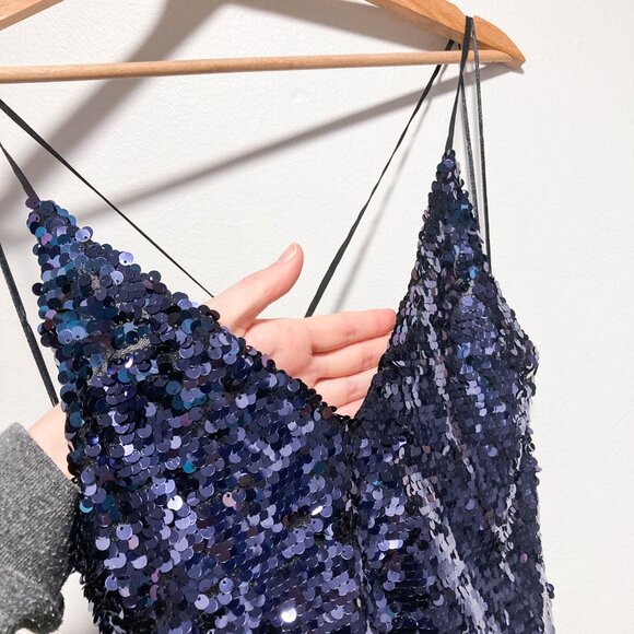 Sequin Party Tank Top - Picture 4 of 10